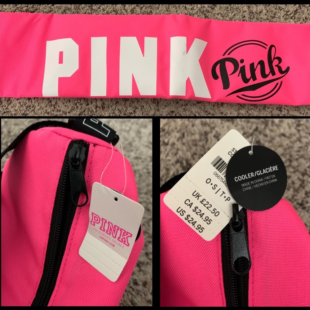 NWT • VS PINK Beach Sling Cooler Bag 💕🏖